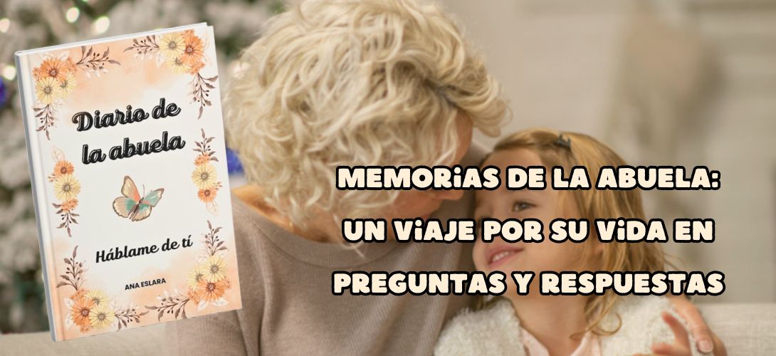 Un diario para la abuela con preguntas y respuestas